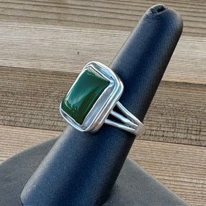 Jade Green Beth Dutton-like Ring | Yellowstone Spirit Southwestern Collection Beth Dutton-Like Jade Ring Objects Of Beauty Southwest 