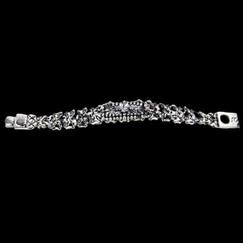 Karelia Antique Silver Microchip Bracelet | SG Liquid Metal liquid metal bracelet SG Liquid Metal 