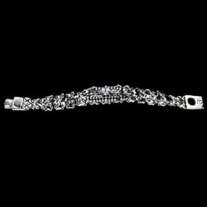 Karelia Antique Silver Microchip Bracelet | SG Liquid Metal liquid metal bracelet SG Liquid Metal 