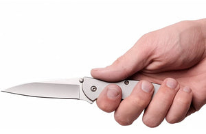 Kershaw Leek Low Profile Fast Open SS Knife | Plain Blade Knives Kershaw 
