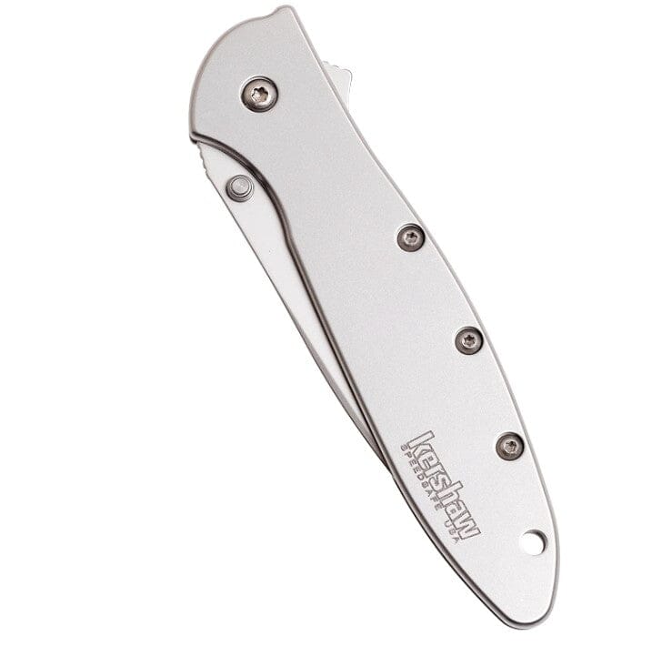 Kershaw Leek Low Profile Fast Open SS Knife | Plain Blade Knives Kershaw 