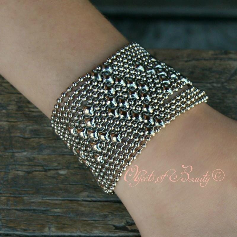 Kisses and Hugs SG Liquid Metal Bracelet Bracelets Sergio Gutierrez Liquid Metal Jewelry 