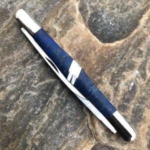 Lapis Lazuli Mother of Pearl Tuxedo Knife | Yellowstone Spirit Southwestern Collection Collectible Knives Santa Fe Stoneworks 
