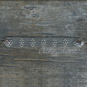 Lauren's Answer Skyler White ~ Breaking Bad Bracelet | SG Liquid Silver | Yellowstone Spirit Southwestern Collection Bracelets Sergio Gutierrez Liquid Metal Jewelry 