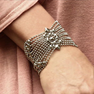 Liquid Butterfly SG Liquid Metal Bracelet Bracelets Sergio Gutierrez Liquid Metal Jewelry 