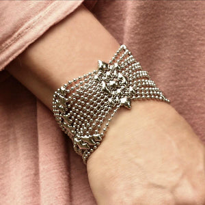 Liquid Butterfly SG Liquid Metal Bracelet Bracelets Sergio Gutierrez Liquid Metal Jewelry 