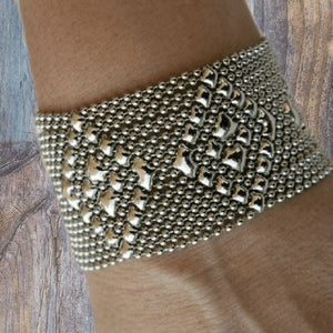 Liquid Diamond SG Liquid Metal Bracelet Bracelets Sergio Gutierrez Liquid Metal Jewelry 