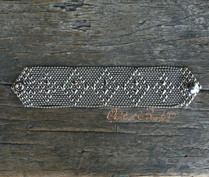 Liquid Diamond SG Liquid Metal Bracelet Bracelets Sergio Gutierrez Liquid Metal Jewelry 