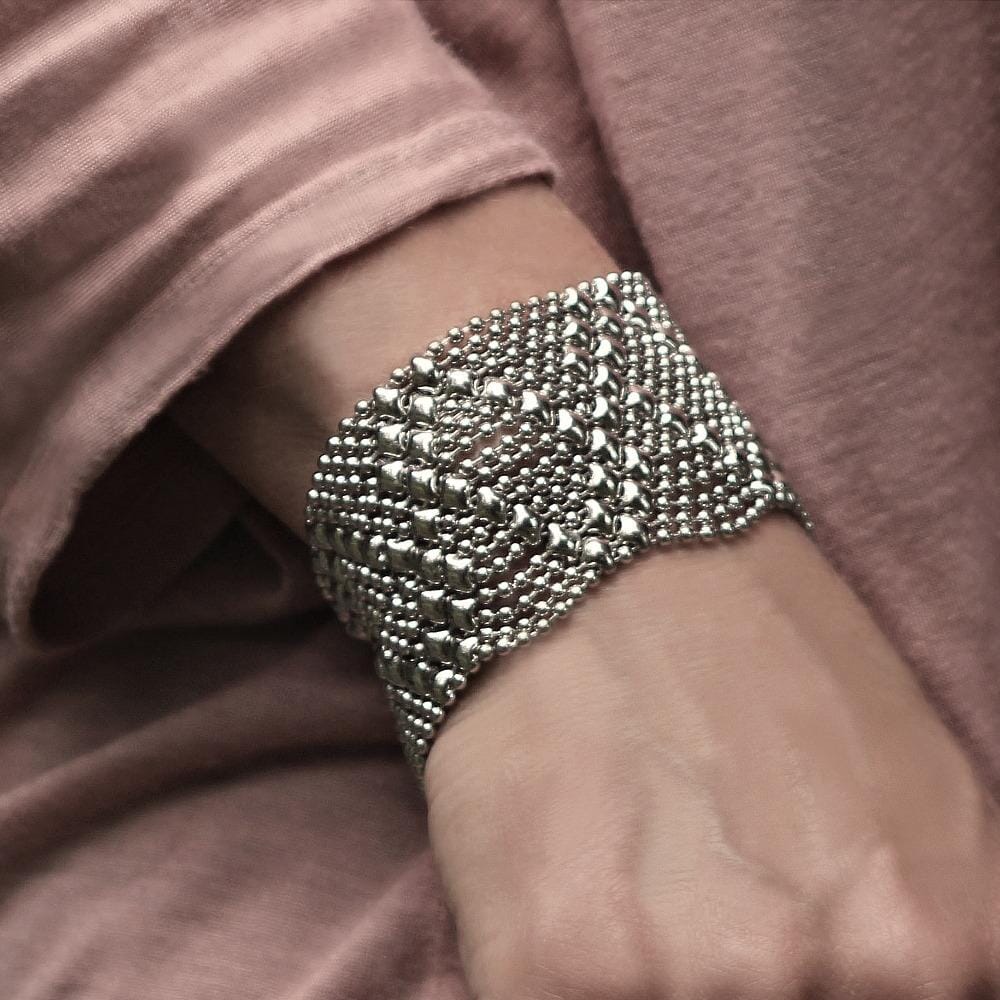 Lynx SG Liquid Metal Bracelet Bracelets Sergio Gutierrez Liquid Metal Jewelry 