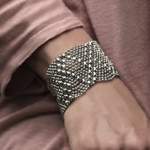 Lynx SG Liquid Metal Bracelet Bracelets Sergio Gutierrez Liquid Metal Jewelry 