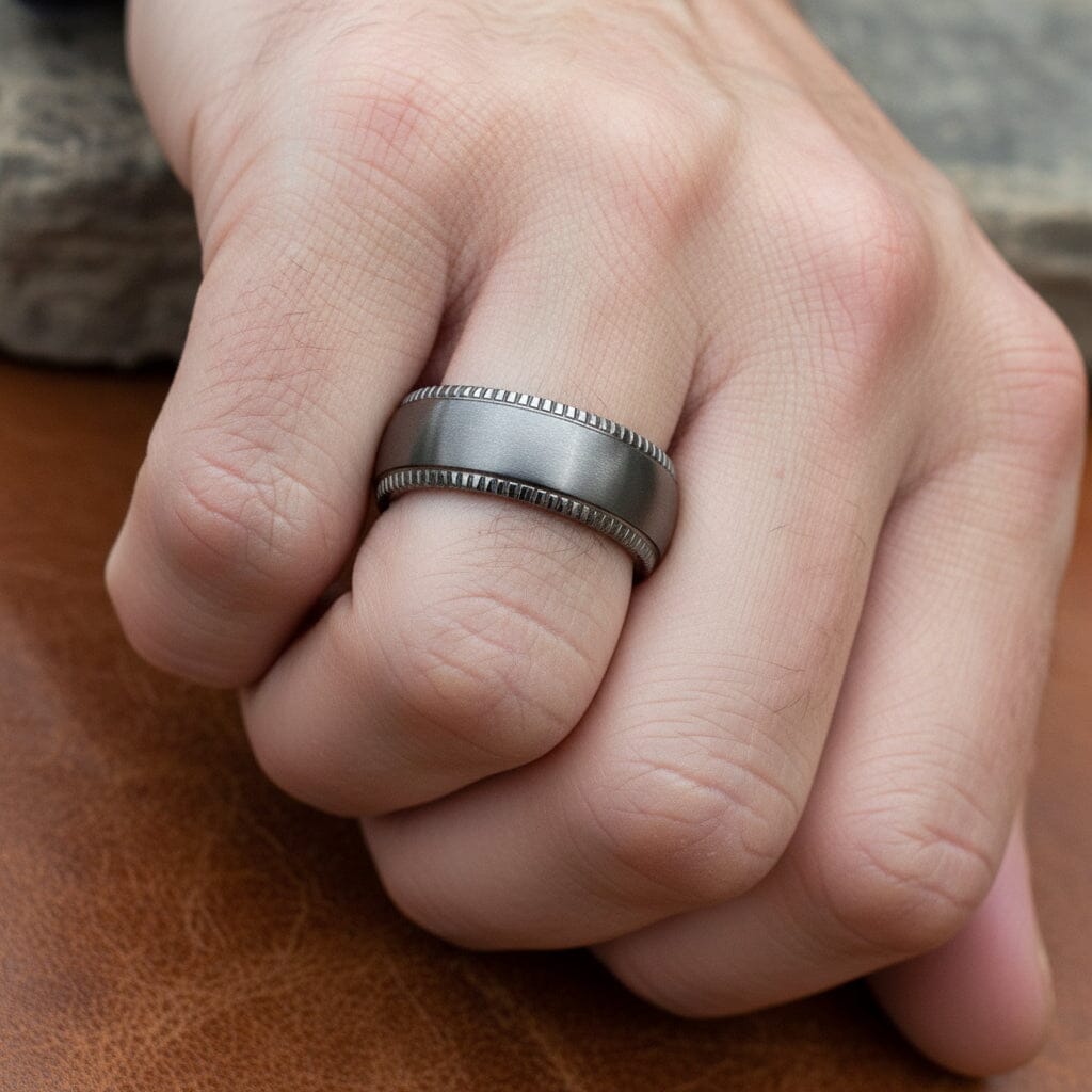Mercer Titanium Ring by Luca Vale | Yellowstone, spirit southwestern collection Ring Luca Vale 