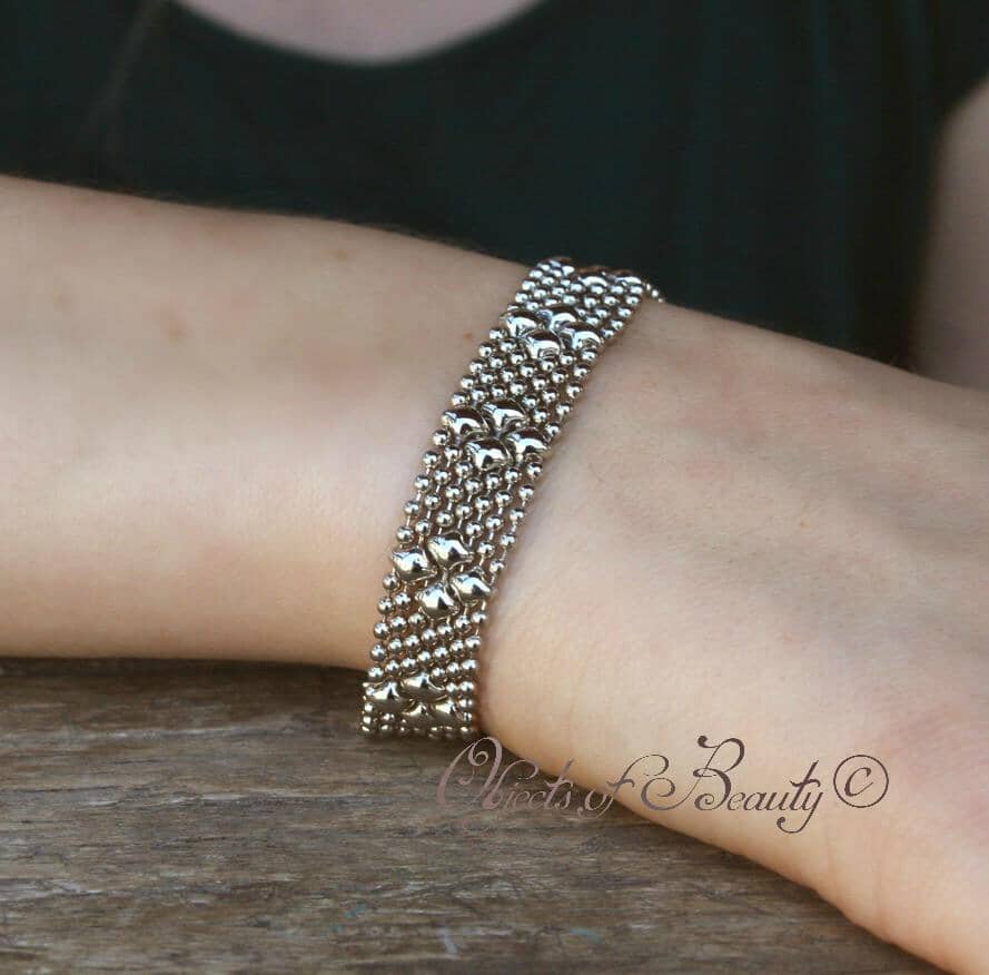 Mini Gina SG Liquid Metal Bracelet Bracelets Sergio Gutierrez Liquid Metal Jewelry 