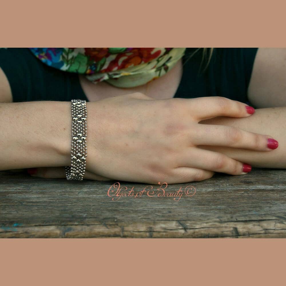 Mini Gina SG Liquid Metal Bracelet Bracelets Sergio Gutierrez Liquid Metal Jewelry 