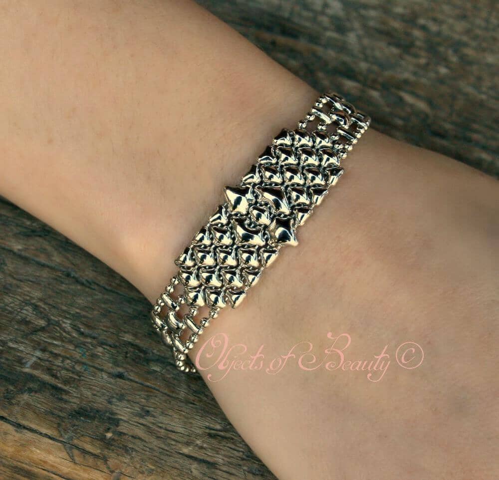 Mini Star SG Liquid Metal Bracelet Bracelets Sergio Gutierrez Liquid Metal Jewelry 