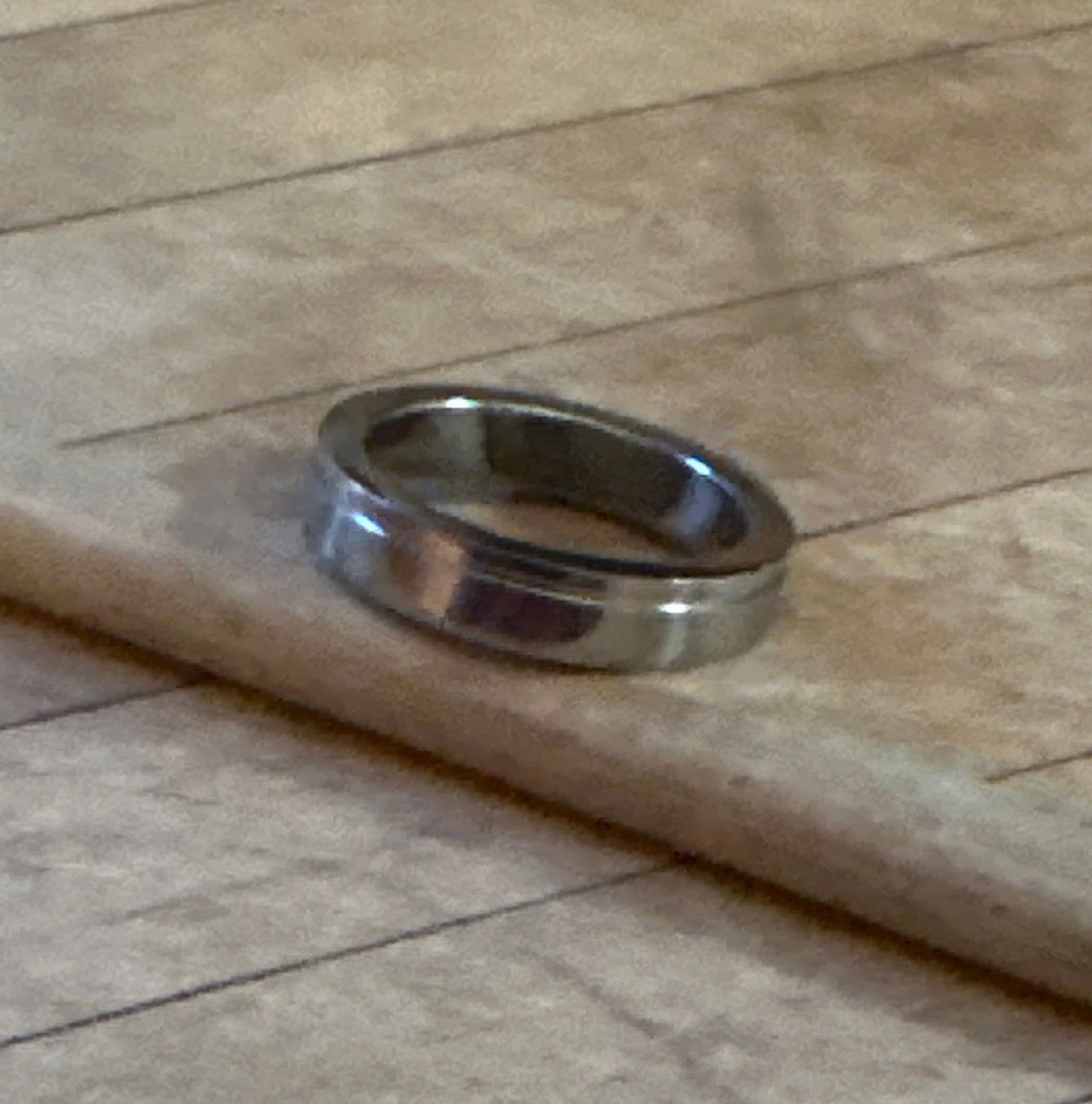 Mirrorline Titanium Ring by Luca Vale Band ring Luca Vale 