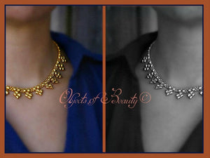 Moorish Mystique SG Liquid Metal Necklace Necklaces Sergio Gutierrez Liquid Metal Jewelry 