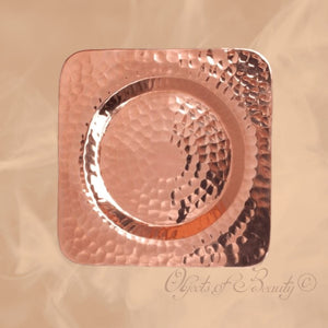 Napa Square Bottle Coaster | Sertodo Copper Copper Platter Sertodo Copper 