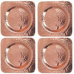 Napa Square Bottle Coaster | Sertodo Copper Copper Platter Sertodo Copper 