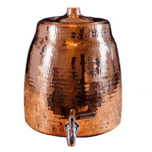 Niagra Copper Water Dispenser w/ Lid | Sertodo Copper Copper Water Dispenser Sertodo Copper 