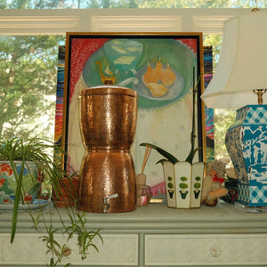 Niagra Copper Water Dispenser w/ Lid | Sertodo Copper Copper Water Dispenser Sertodo Copper 