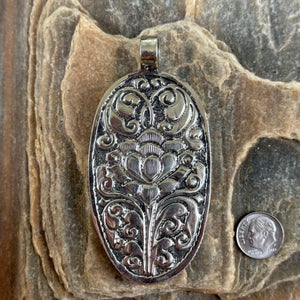 Nuzzling Horse Couple Carved Bone Pendant Necklace | Yellowstone Spirit Southwestern and Spirit Animal Collections Carved Necklace Objects of Beauty Southwest 