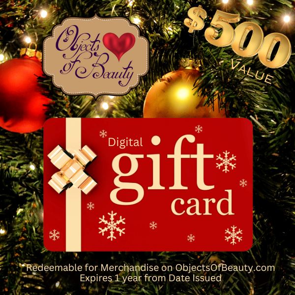 OjbectsOfBeauty.com Gift Cards! Gift Card Objects of Beauty $150.00 