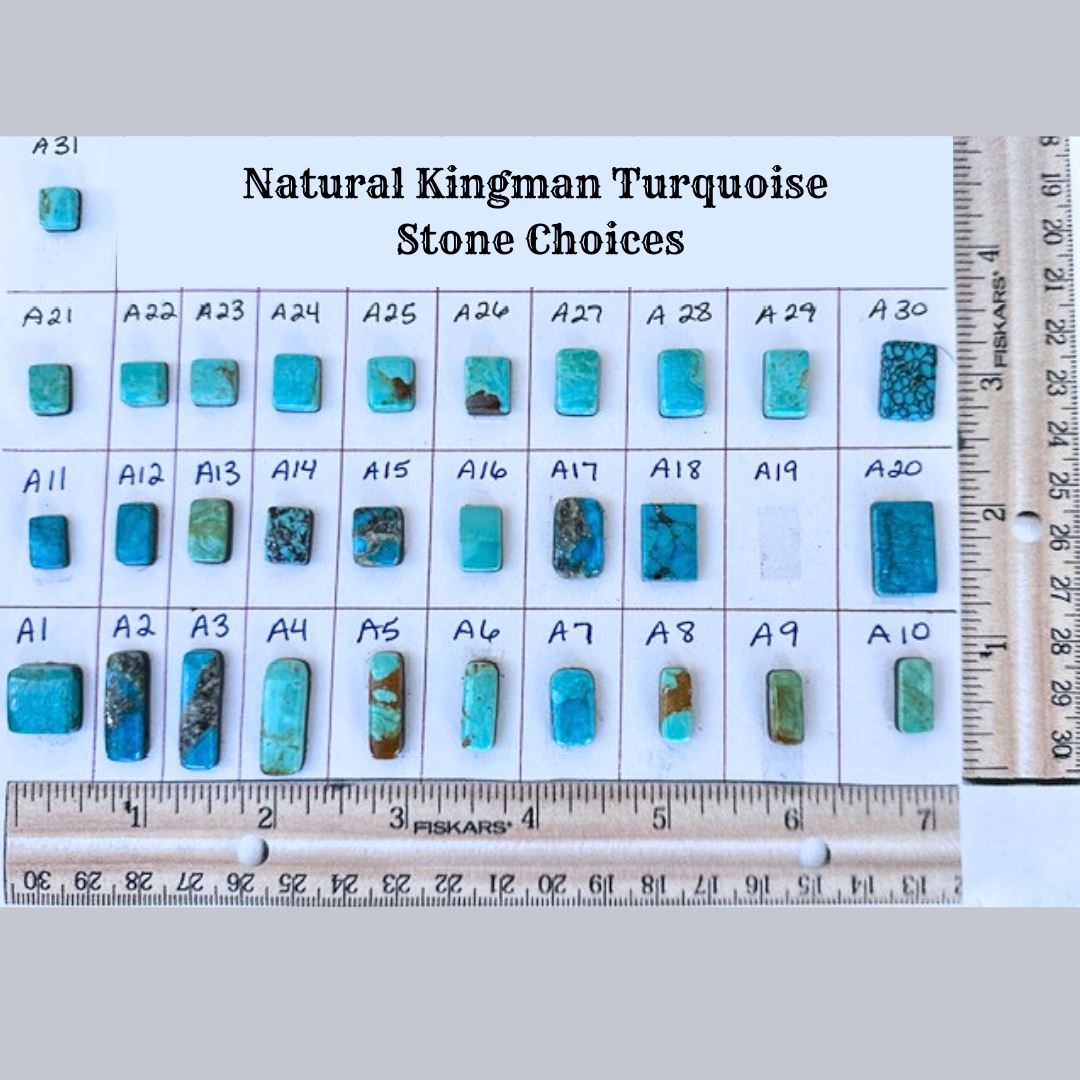 On Lucky Ground Beth Dutton Green Turquoise Horseshoe Ring | Yellowstone Spirit Southwestern Collection Turquoise Ring Objects of Beauty Southwest 