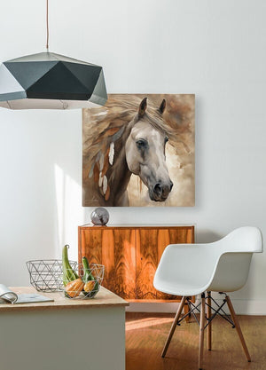 Palomino Bird Spirit | Andrea Record Fine Art | Yellowstone Spirit Collections painting Objects Of Beauty Southwest 