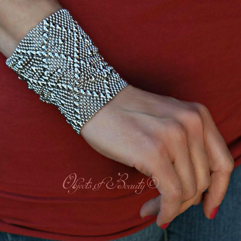 Pandora SG Liquid Metal Bracelet Bracelets Sergio Gutierrez Liquid Metal Jewelry 