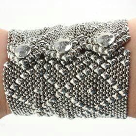 Pandora SG Liquid Metal Bracelet Bracelets Sergio Gutierrez Liquid Metal Jewelry 