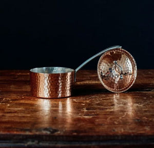 Petite French Copper Mini Pot with Lid | Sertodo Copper Copper Pot Sertodo Copper 