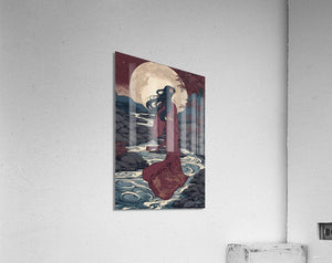 Plum Night | Andrea Record Fine Art Painting Print Andrea Record Fine Art Acrylic Print 8x12inches (21x31cm) 