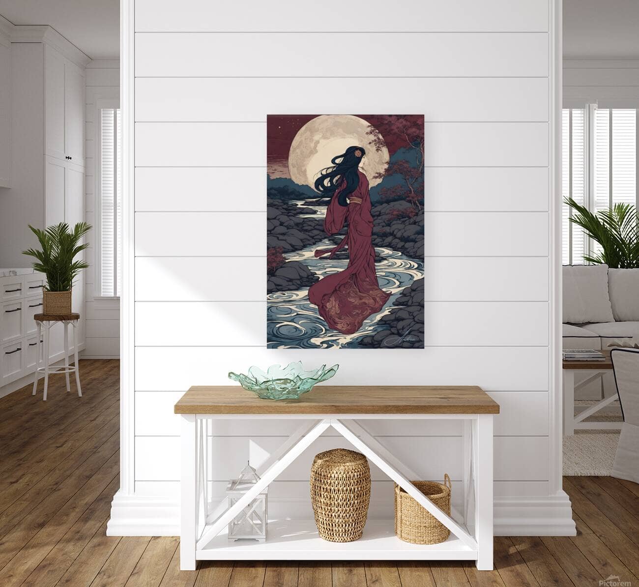 Plum Night | Andrea Record Fine Art | Yellowstone Spirit Southwestern Collection Painting Print Andrea Record Fine Art 