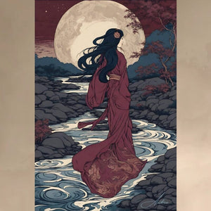 Plum Night | Andrea Record Fine Art Painting Print Andrea Record Fine Art 