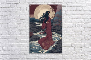Plum Night | Andrea Record Fine Art Painting Print Andrea Record Fine Art 