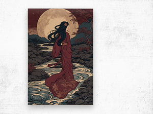 Plum Night | Andrea Record Fine Art Painting Print Andrea Record Fine Art 