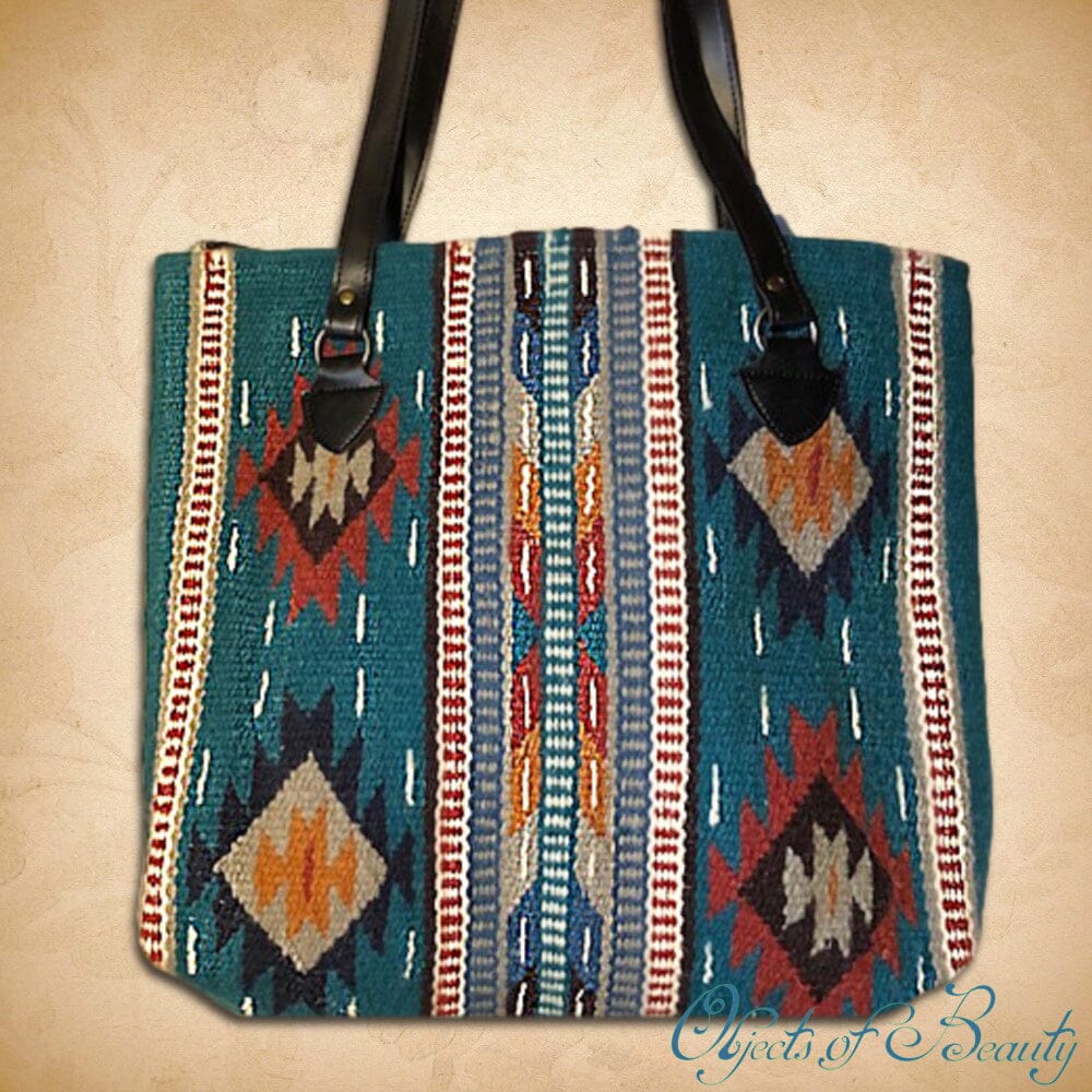 Rain Dance Southwestern Wool Tote | Yellowstone Spirit Southwestern Collection Handbags Objects of Beauty Southwest 