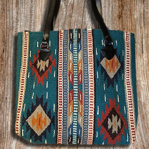 Rain Dance Southwestern Wool Tote | Yellowstone Spirit Southwestern Collection Handbags Objects of Beauty Southwest 