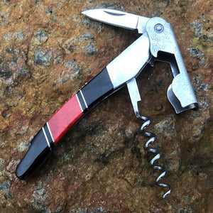 RARE Coral Jet Onyx Corkscrew | Santa Fe Stoneworks | Yellowstone Spirit Southwestern Collection Corkscrew Santa Fe Stoneworks 