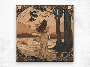 River's Calling | Andrea Record Fine Art | Yellowstone Spirit Southwestern Collection Painting Print Andrea Record Fine Art 