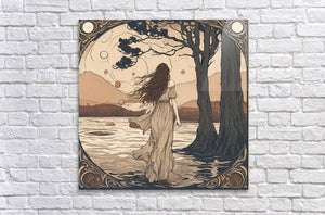 River's Calling | Andrea Record Fine Art | Yellowstone Spirit Southwestern Collection Painting Print Andrea Record Fine Art 