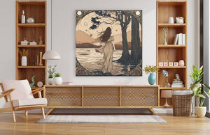 River's Calling | Andrea Record Fine Art | Yellowstone Spirit Southwestern Collection Painting Print Andrea Record Fine Art 