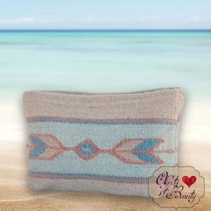 Sagebrush & Sand Clutch | Yellowstone Spirit Southwestern Collection Wool Clutch Purse Objects of Beauty Southwest 