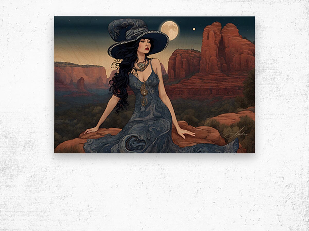 Sedona Interlude | Andrea Record Fine Art | Yellowstone Spirit Southwestern Collection Painting Print Andrea Record Fine Art 