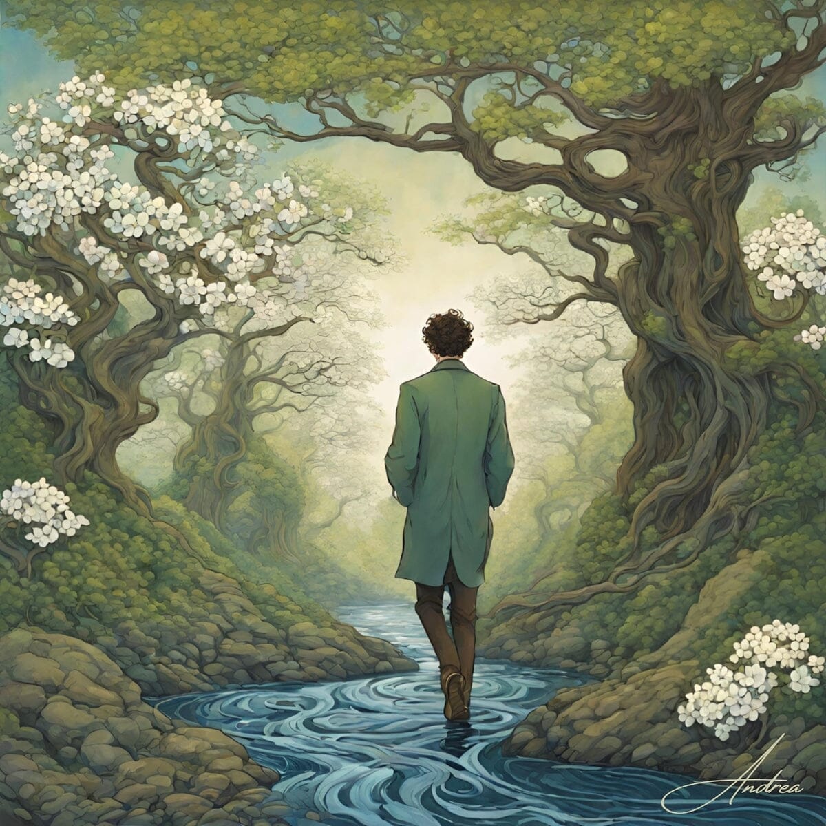 Seeking Light in a Dogwood Forest Objects of Beauty 