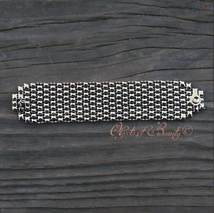 Silver Beauty SG Liquid Silver Bracelet Bracelets Sergio Gutierrez Liquid Metal Jewelry 