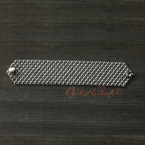 Silver Love SG Liquid Silver Mesh Bracelet | Sergio Gutierrez Bracelets Sergio Gutierrez Liquid Metal Jewelry 