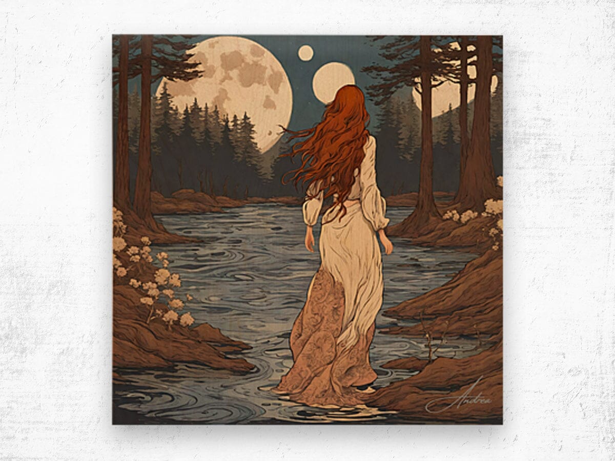 Sleepwalker | Andrea Record Fine Art | Yellowstone Spirit Southwestern Collection Painting Print Andrea Record Fine Art 