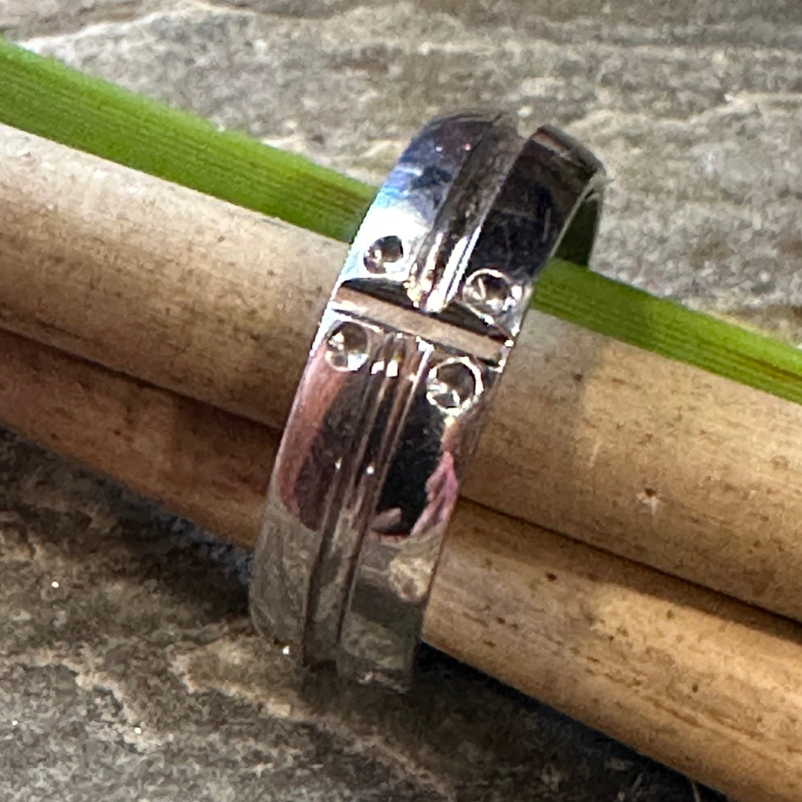 Strata Titanium Ring by Luca Vale Collectible ring Luca Vale 