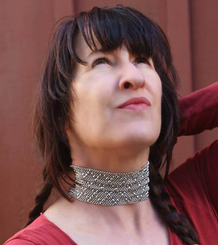 Sundance SG Liquid Metal Choker | Sergio Gutierrez Necklaces Sergio Gutierrez Liquid Metal Jewelry 